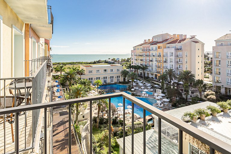 Increíble estudio con vistas a la piscina ILC1406