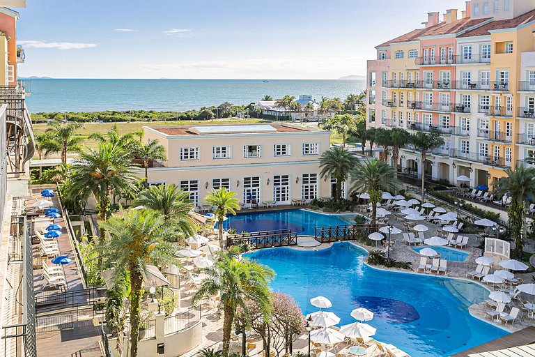 Incrível studio com vista para piscina ILC1406