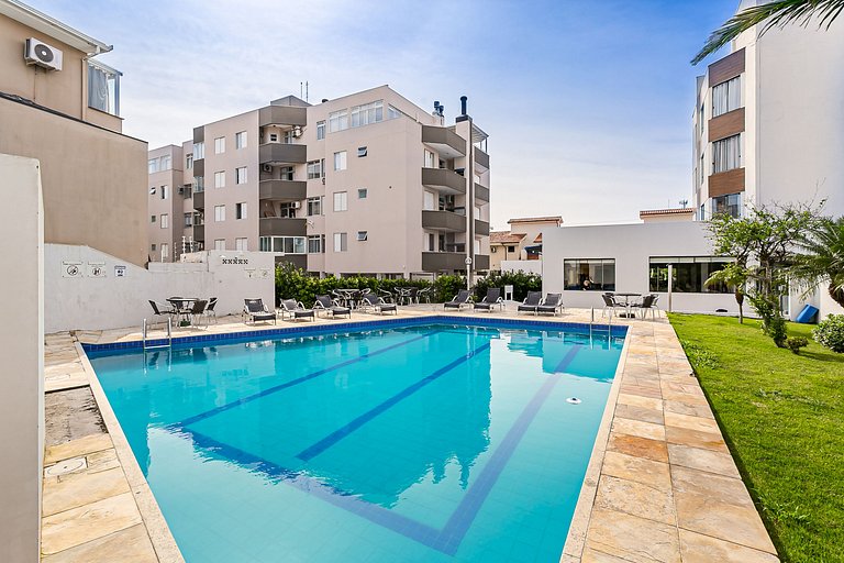 Apto novo a beira da praia dos Ingleses MHR308