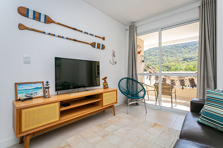 Apto c/churraq a 400m da praia nos Ingleses MDR102