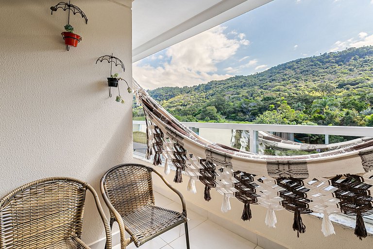 Apto c/churraq a 400m da praia nos Ingleses MDR102