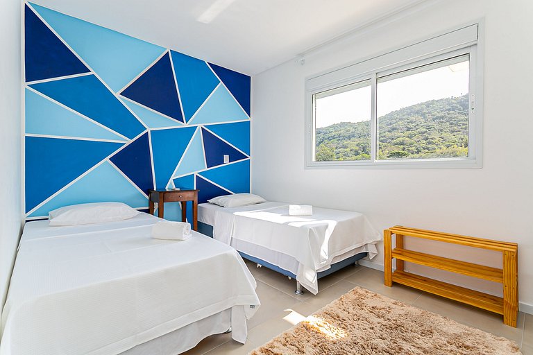 Apto c/churraq a 400m da praia nos Ingleses MDR102