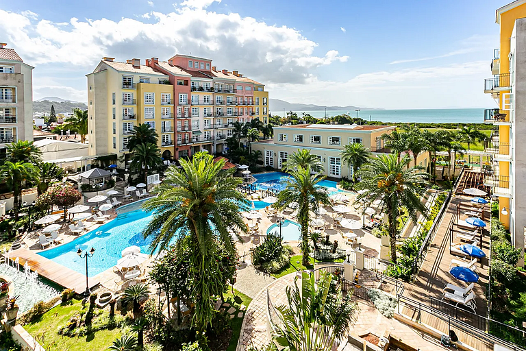 Studio fantástico com vista para piscina ILC2414