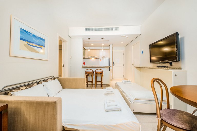 Hermoso apto c/ piscina en complejo de lujo JBV152