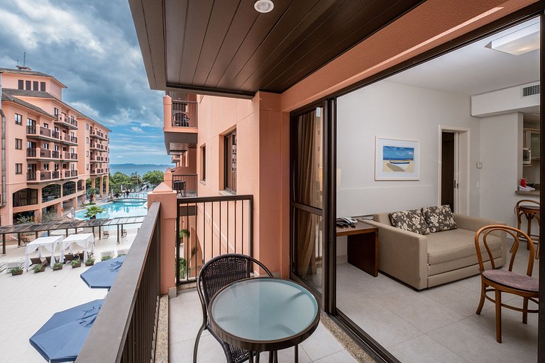 Hermoso apto c/ piscina en complejo de lujo JBV152