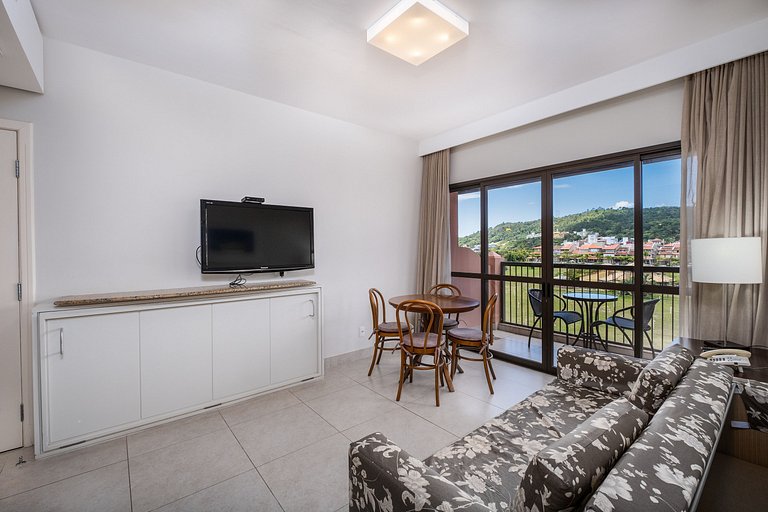 Gran apto c/piscina en resort de lujo en Jurere JBV157