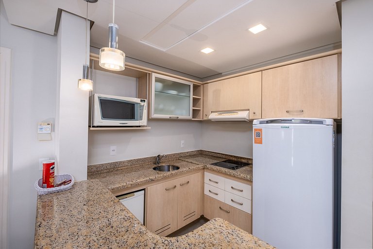 Gran apto c/piscina en resort de lujo en Jurere JBV157