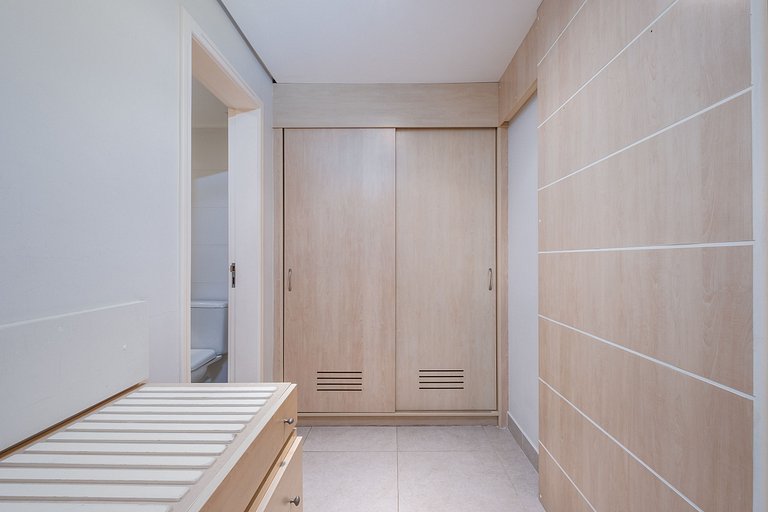 Gran apto c/piscina en resort de lujo en Jurere JBV157