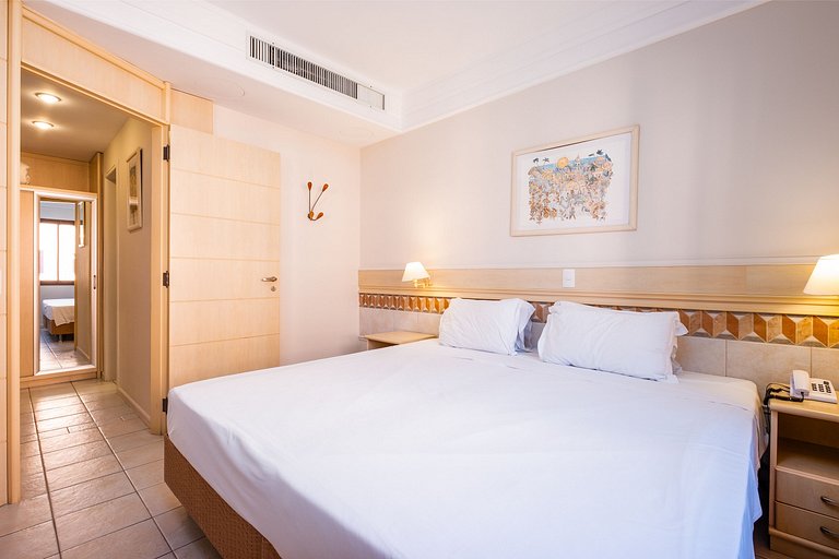 Linda suíte c/ piscina em resort de luxo JBV232