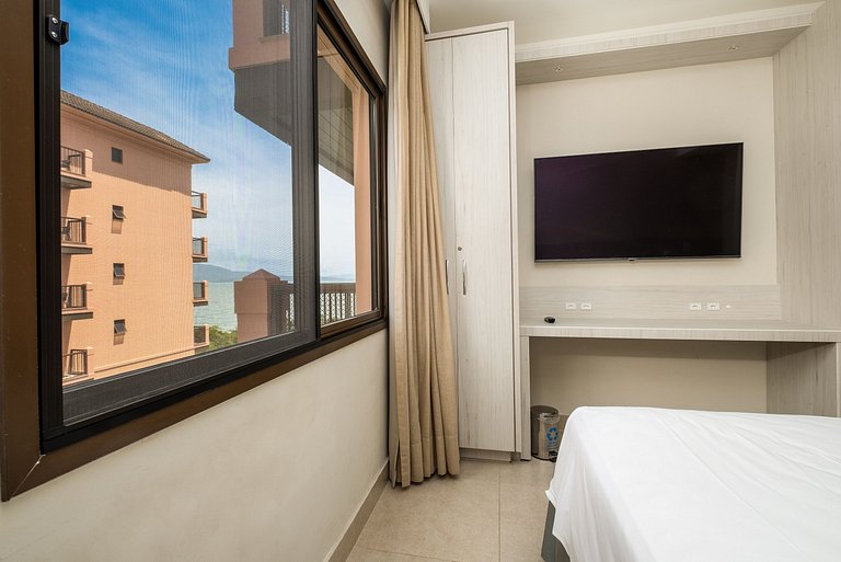 Suíte incrível em resort de luxo c/piscina JBV208