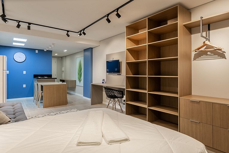 Studio confortávelc/piscina OKA101