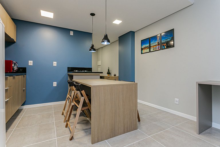 Estudio cómodo c/piscina en Campeche OKA105