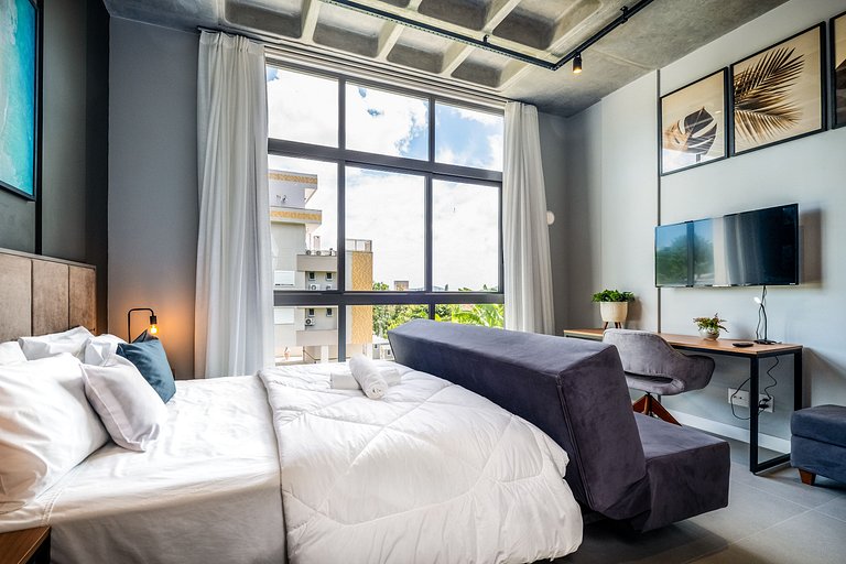 Studio decorado a 750m da praia de Canas TPS205