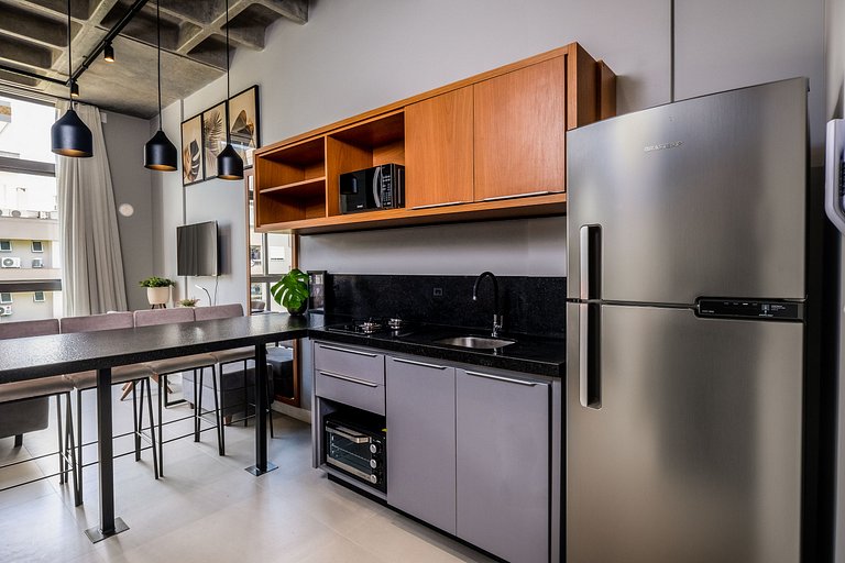 Estudio decorado a 750m de playa de Canas TPS205