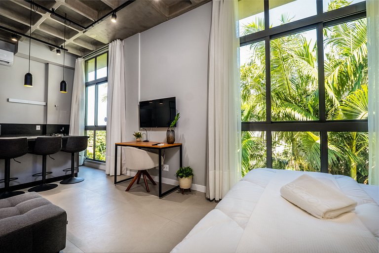 Studio completo a 750m da praia de Canas TPS307