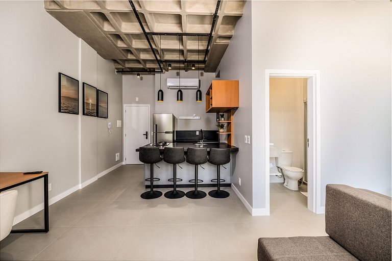 Loft completo a 750m da praia de Canas TPS310