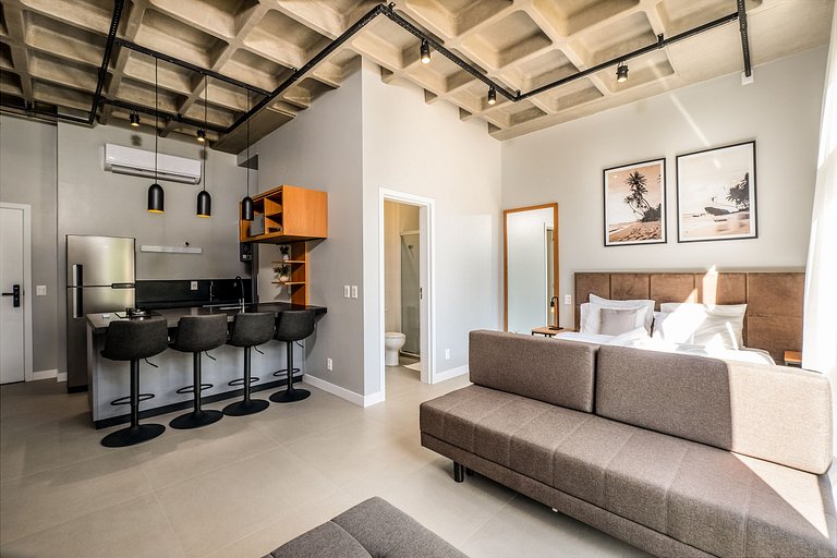 Loft completo a 750m da praia de Canas TPS310