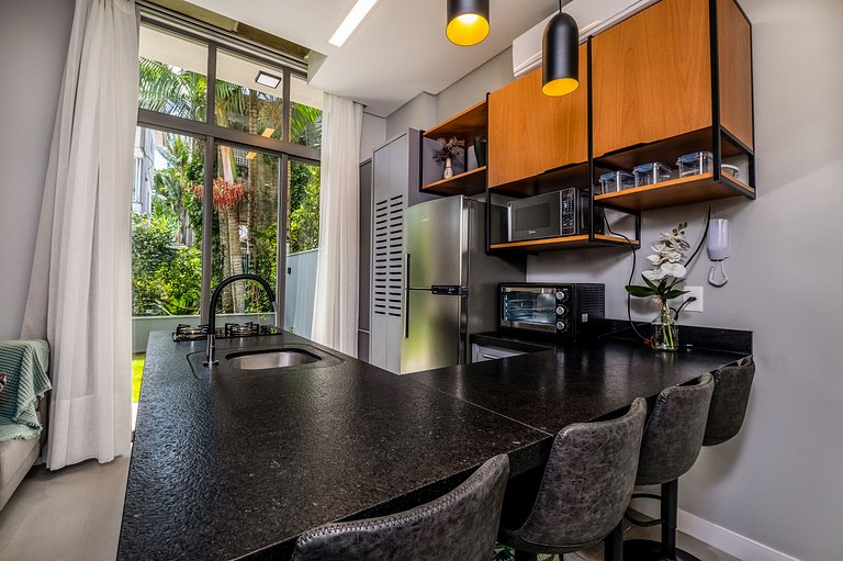 Loft garden moderno 750m da praia de Canas TPS106