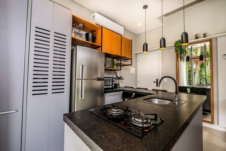 Loft garden moderno 750m da praia de Canas TPS106