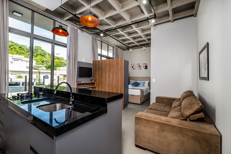 Lindo loft garden a 750m da praia de Canas TPS101