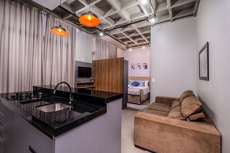 Lindo loft garden a 750m da praia de Canas TPS101