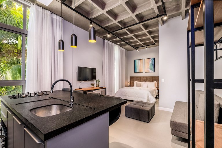 Increíble loft a 750m de la playa de Canas TPS207