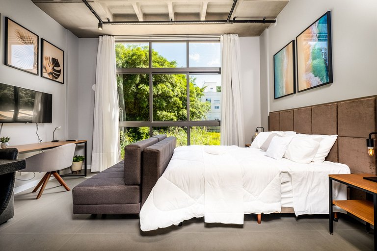 Loft novo a 750m da praia de Canas TPS208