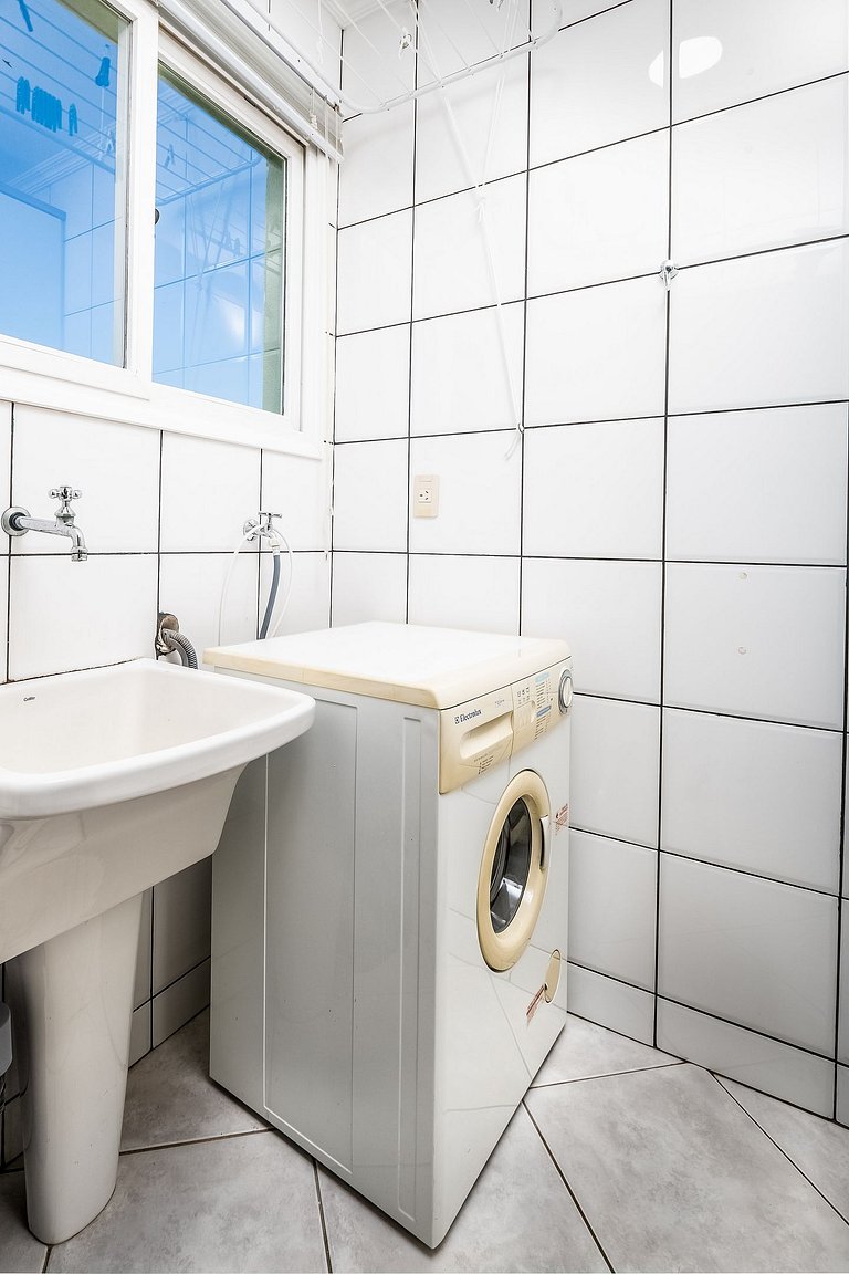 Apart c/barbacoa a 10min de la playa de Jurerê RF203