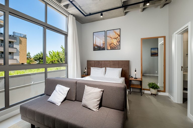 Studio completo e moderno em Canasvieiras TPS104