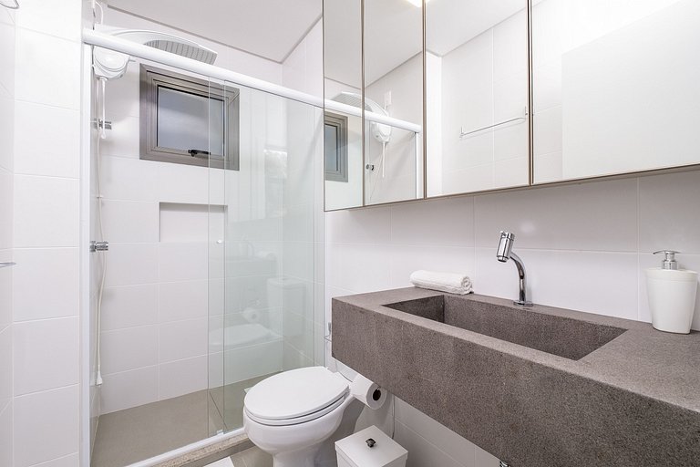 Studio moderno e agradável em Canasvieiras TPS209