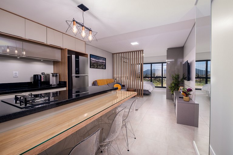 Precioso estudio c/ piscina en Campeche OKA233