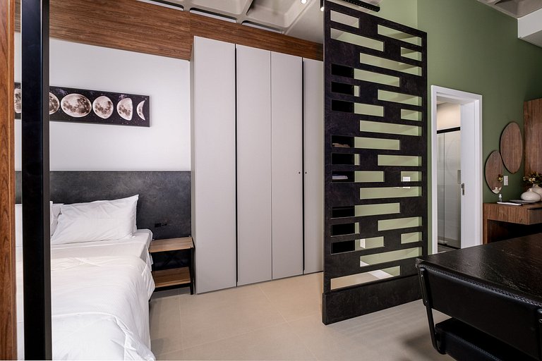 Estudio moderno en cond. con piscina TPS108