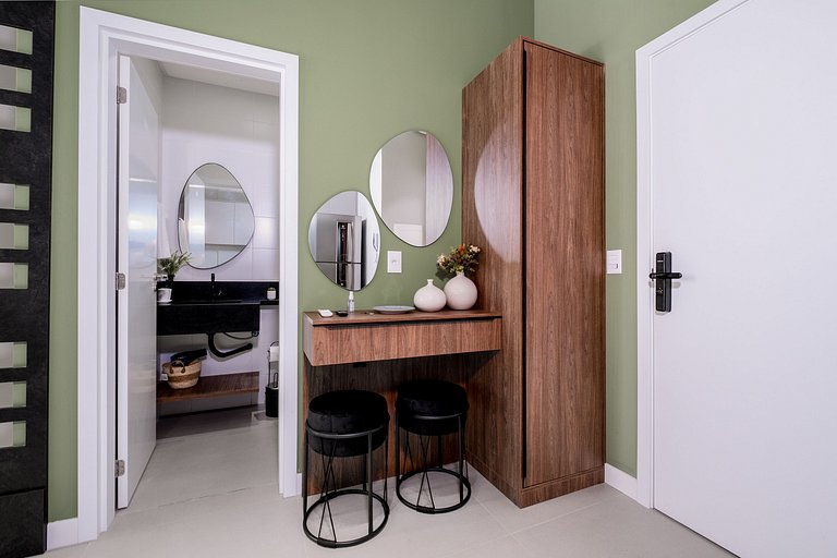 Estudio moderno en cond. con piscina TPS108