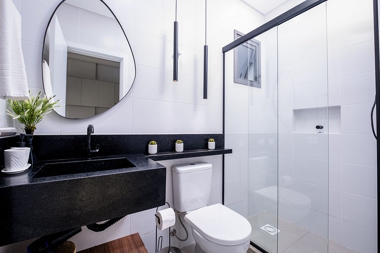 Estudio moderno en cond. con piscina TPS108