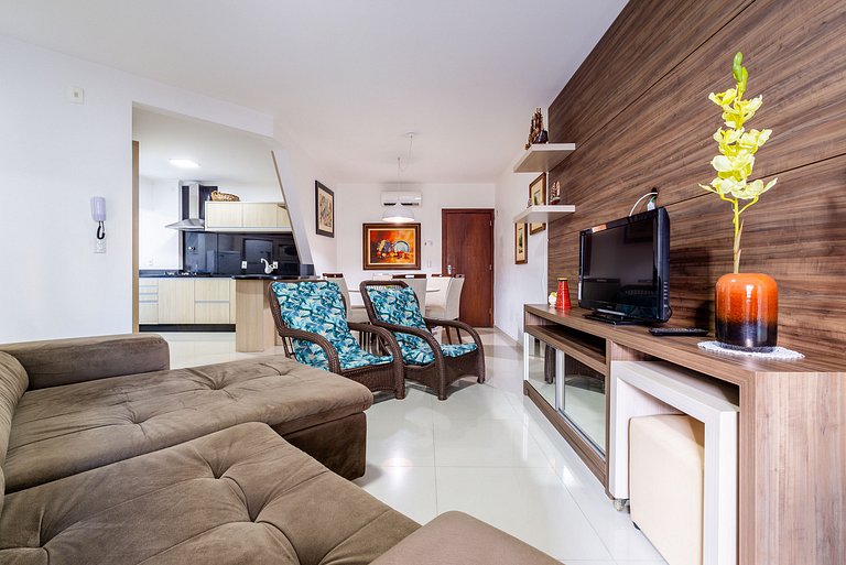 Apto confortável a 4min do mar RTA042