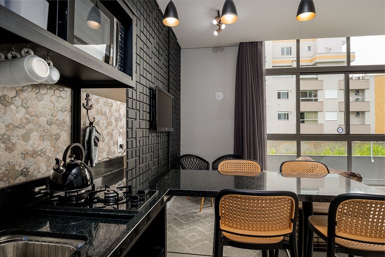 Studio novo p/ famílias em Canasvieiras TPS103