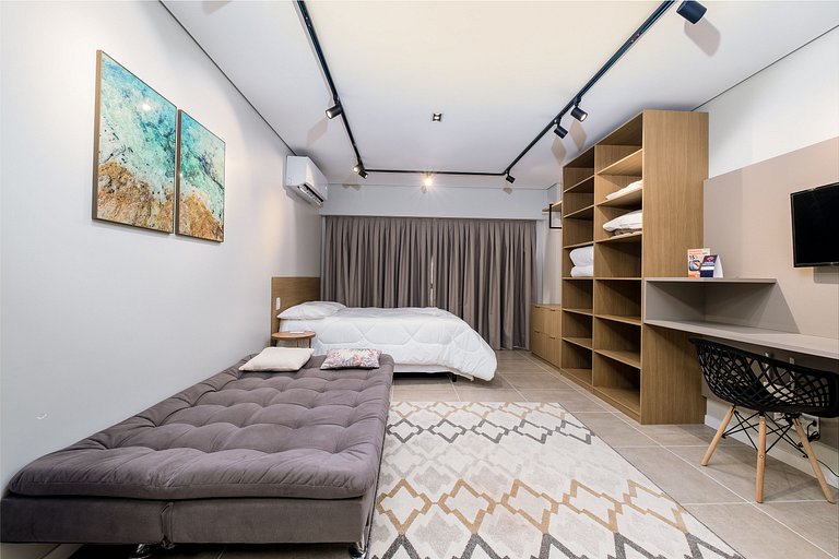 Estudio en hermoso cond en Campeche OKA102