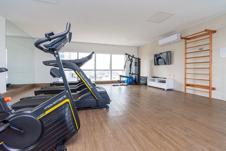 Flat no Ed Metropolitan no Jardim Goiás - MSSO0902