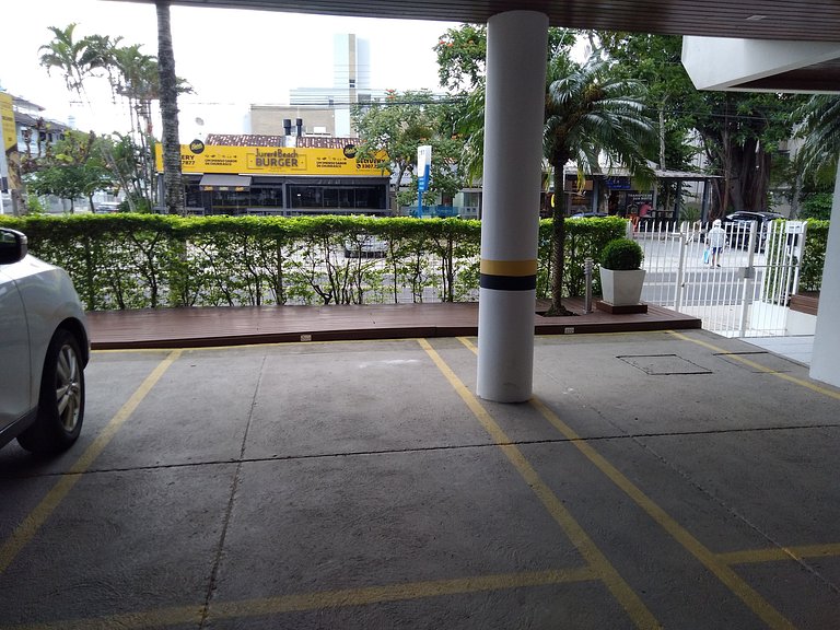 Apto c/churrasq a 500m do mar MDO201