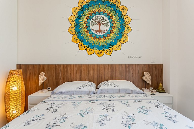 Lindo studio pé na areia no Campeche SHR103