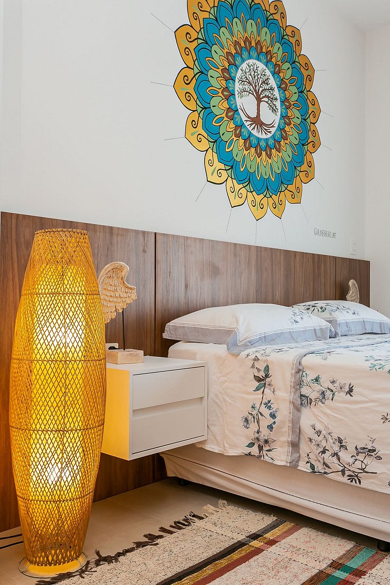 Lindo studio pé na areia no Campeche SHR103