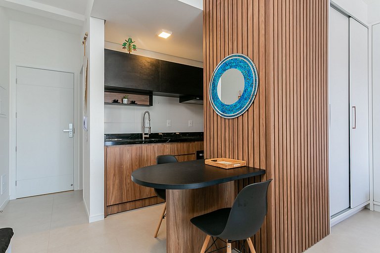 Lindo studio pé na areia no Campeche SHR103