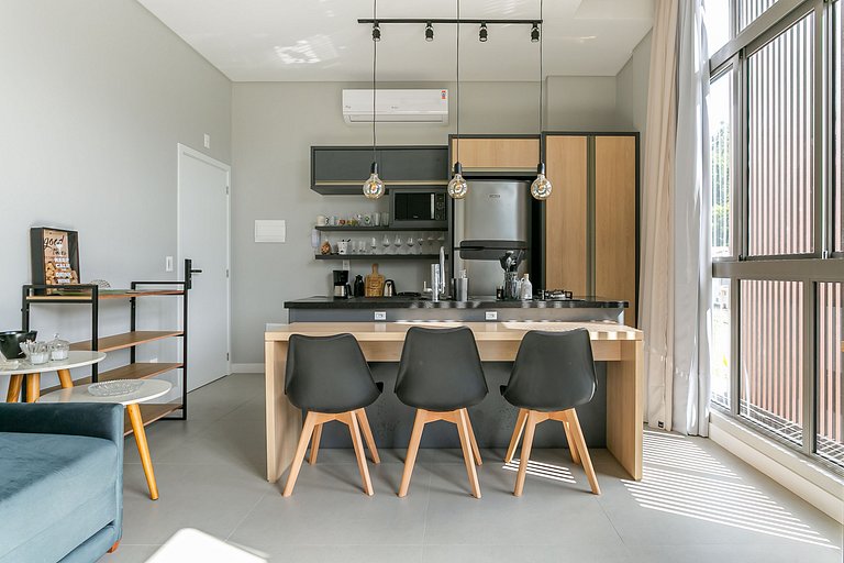 Studio moderno em Canasvieiras TPS201