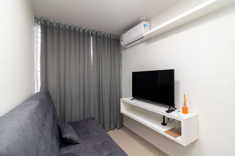 Apto na Asa Norte 750m do shopping NOR0201