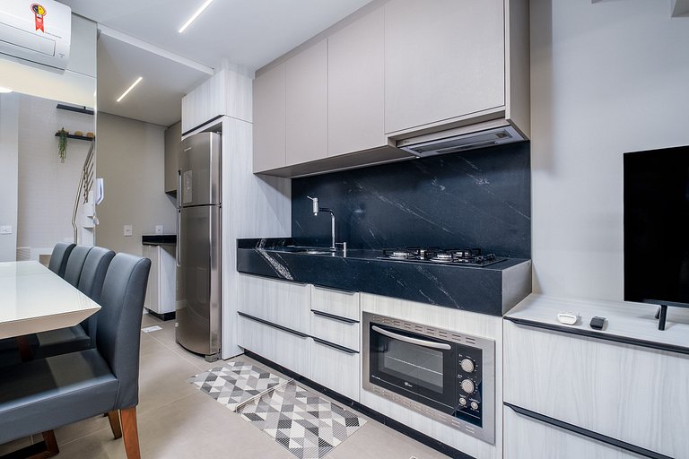 Apart c/piscina y barbacoa en Jurerê JPR217