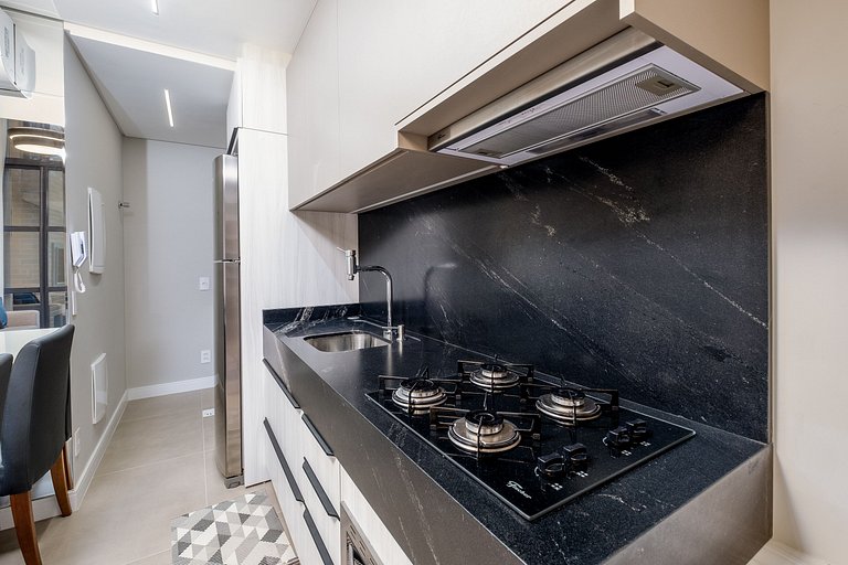 Apart c/piscina y barbacoa en Jurerê JPR217