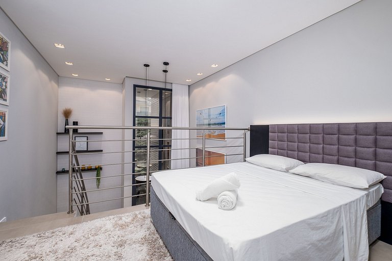 Apart c/piscina y barbacoa en Jurerê JPR217