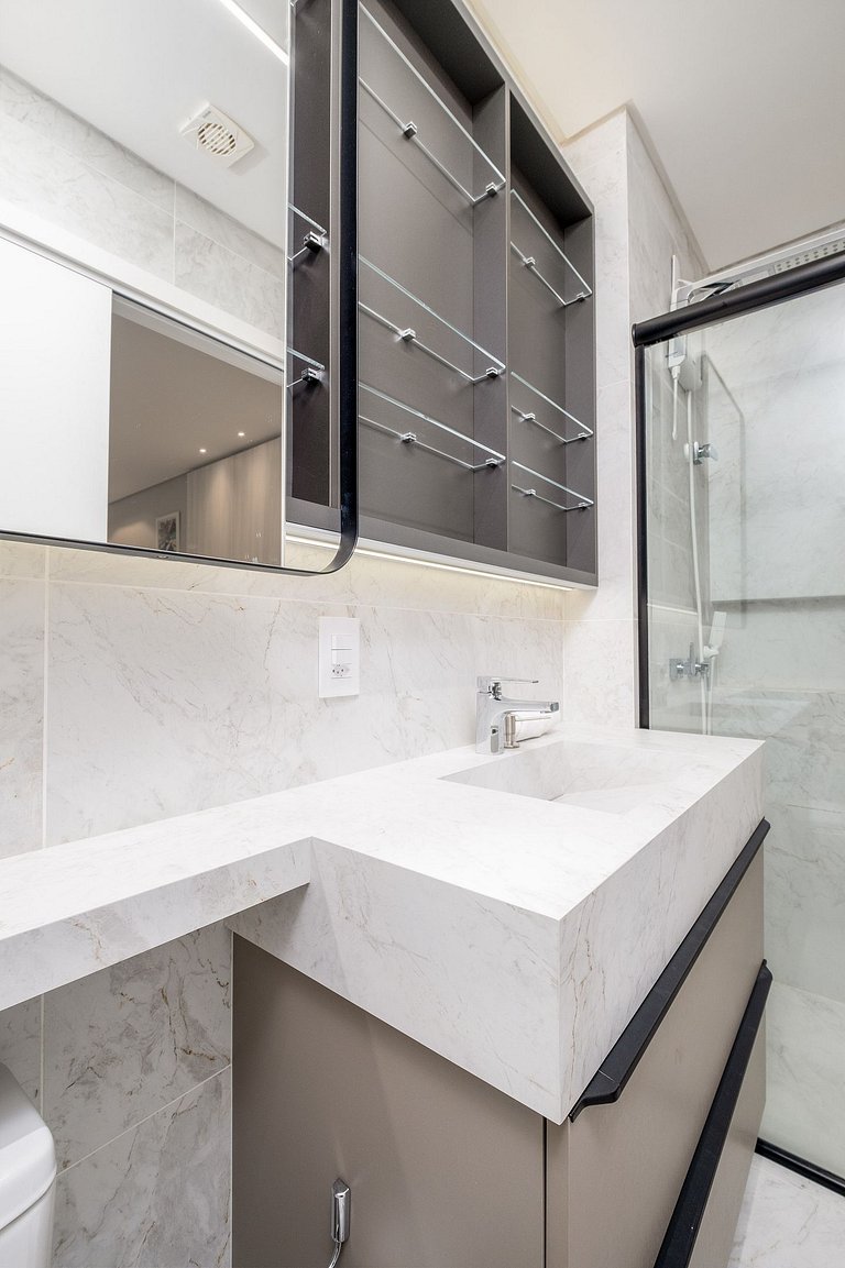 Apart c/piscina y barbacoa en Jurerê JPR217