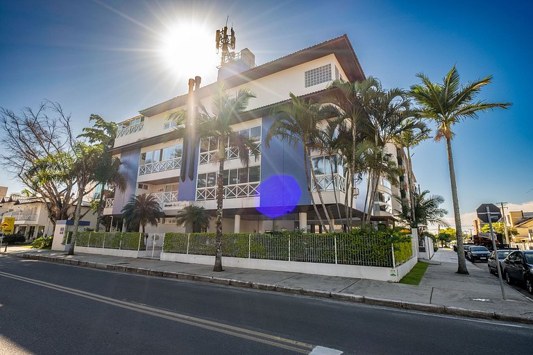 Apto c/churrasq a 500m do mar MDO201