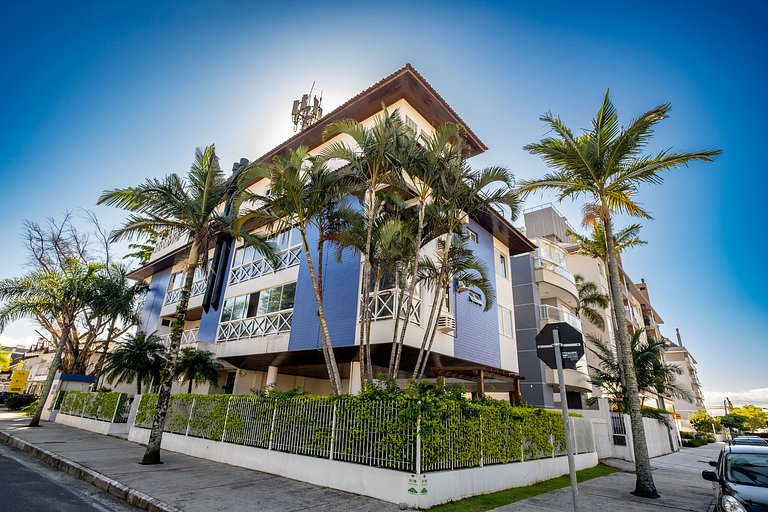 Apto c/churrasq a 500m do mar MDO201